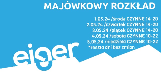 Eiger - majówka 2024